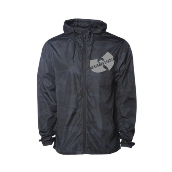 Wu Tang Clan (Camouflage) Unisex Lightweight Windbreaker Full-Zip Jacket - Picture 4 of 15